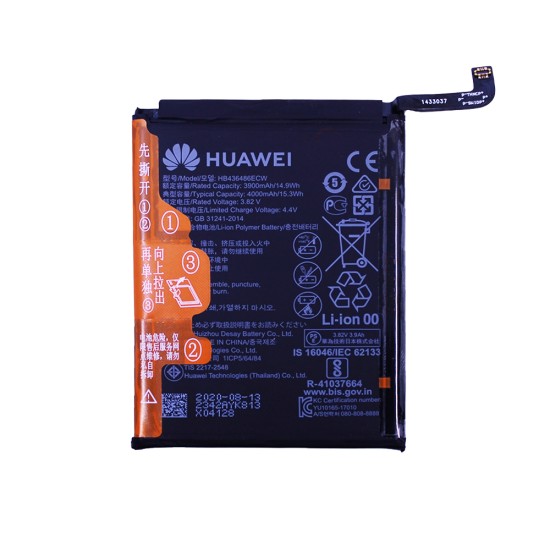 Battery HB436486ECW for Huawei Mate 10/Mate 10 Pro/P20 Pro 4000mAh